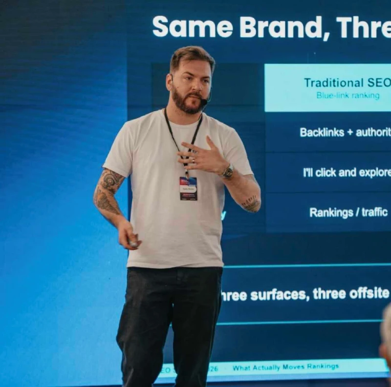 Darko Brzica na Croatia SEO Summitu 2026